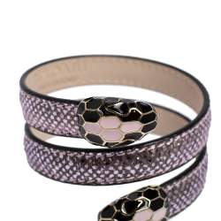 Bvlgari Serpenti Forever Rosa di Francia Multi-Coiled Rigid Cleopatra Bracelet