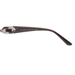 Bvlgari Brown Acetate 6053-B Gradient Aviator Sunglasses