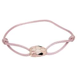 Bvlgari Gold Tone Serpenti Forever Corded Bracelet