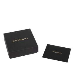 Bvlgari Metallic Karung Leather Double Coiled Bracelet