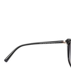 Pre Owned Bvlgari Black/Grey Gradient 8177 Cat-Eye Sunglasses