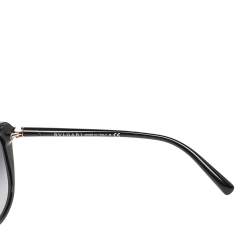 Pre Owned Bvlgari Black/Grey Gradient 8177 Cat-Eye Sunglasses
