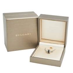 Bvlgari B.Zero1 Save the Children Black Ceramic Sterling Silver Bracelet M/L