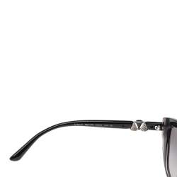 Bvlgari Black Gradient 8168-B Embellished Cat Eye Sunglasses
