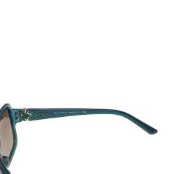 Pre Owned Bvlgari Blue 8119-B Square Sunglasses