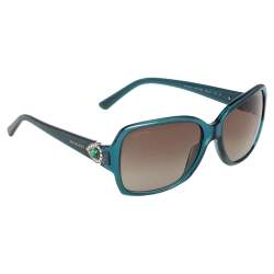 Pre Owned Bvlgari Blue 8119-B Square Sunglasses