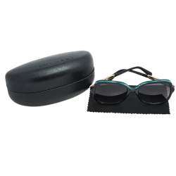 Bvlgari Bicolor/Black Gradient BV8181 Rectangle Sunglasses