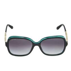 Bvlgari Bicolor/Black Gradient BV8181 Rectangle Sunglasses