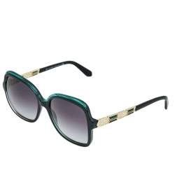 Bvlgari Bicolor/Black Gradient BV8181 Rectangle Sunglasses