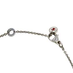 Bvlgari Save The Children B.Zero1 Black Ceramic Silver Pendant Necklace
