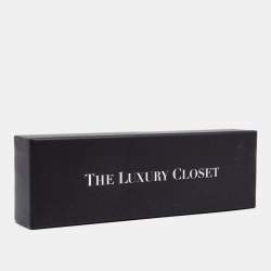 Pre Owned Bvlgari Save The Children Black Ceramic Sterling Silver Pendant Necklace