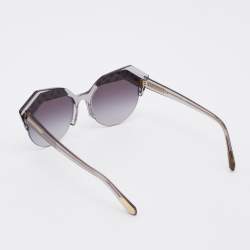 Bvlgari Grey/Black Gradient 8203 Serpenteyes Cat Eye Sunglasses
