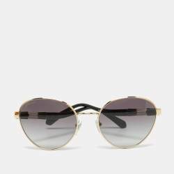 Bvlgari Black 6155 Oval Sunglasses