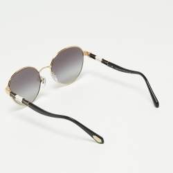 Bvlgari Black 6155 Oval Sunglasses