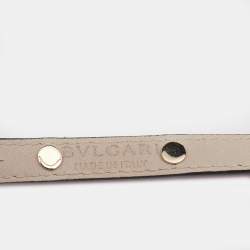 Bvlgari Serpenti Forever Pink Leather Bracelet