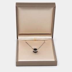 مملوكة مسبقًا Bvlgari  B.Zero1 Save The Children Ceramic Sterling Silver Pendant Necklace