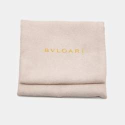 Bvlgari Serpenti Enamel Gold Tone Adjustable Cord Bracelet