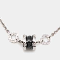 Bvlgari  B.Zero1 Save The Children Ceramic Sterling Silver Bracelet