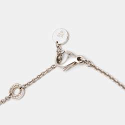 Pre Owned Bvlgari B.Zero1 Save The Children Ceramic Sterling Silver Pendant Necklace