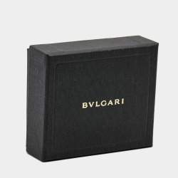 Bvlgari Serpenti Forever Enamel Leather Gold Tone Bracelet