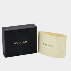 Bvlgari Serpenti Forever Golden Leather Enamel Gold Tone Bracelet
