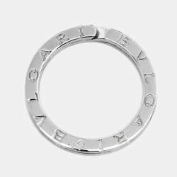 Pre Owned Bvlgari Bvlgari Sterling Silver Key Ring