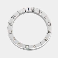 Pre Owned Bvlgari Bvlgari Sterling Silver Key Ring