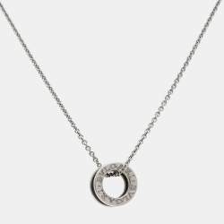 مملوكة مسبقًا Bvlgari B.Zero1 Save The Children Ceramic Sterling Silver Pendant Necklace