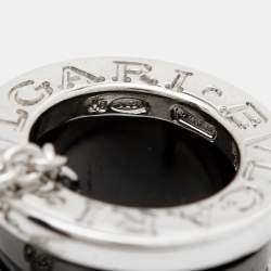 Pre Owned Bvlgari B.Zero1 Save the Children Ceramic Sterling Silver Necklace