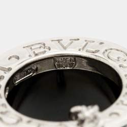 Pre Owned Bvlgari B.Zero1 Save the Children Ceramic Sterling Silver Necklace