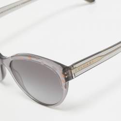 Pre Owned Bvlgari Grey BV 8209 Cat Eye Sunglasses