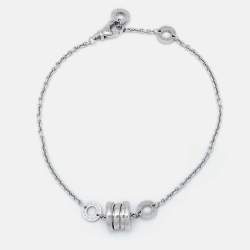 Bvlgari B.Zero1 18k White Gold Bracelet