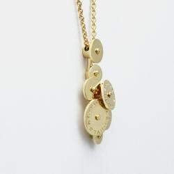 Bvlgari 18K yellow gold Cicladi Pendant Necklace