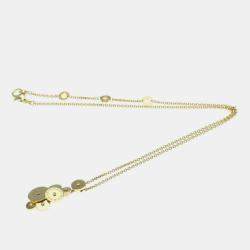 Bvlgari 18K yellow gold Cicladi Pendant Necklace
