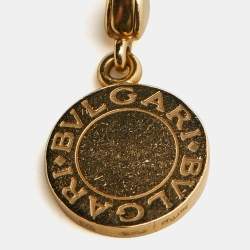 Pre Owned Bvlgari Bvlgari Bvlgari Onyx 18k Yellow Gold Necklace