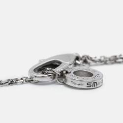 Pre Owned Bvlgari Divas' Dream Diamond 18k White Gold Bracelet S/M