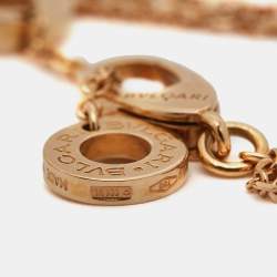 Bvlgari Divas' Dream  Carnelian 18k Rose Gold Bracelet M/L