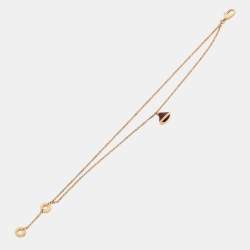 Bvlgari Divas' Dream  Carnelian 18k Rose Gold Bracelet M/L