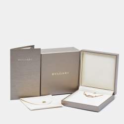 Pre Owned Bvlgari Serpenti Amethyst 18K Rose Gold Bracelet SM