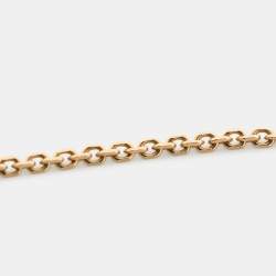 Pre Owned Bvlgari Divas' Dream Carnelian Diamond 18K Rose Gold Necklace