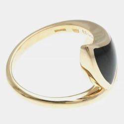 Bvlgari 18K Pink Gold Diva's Dream Shell Band Ring EU 50.5
