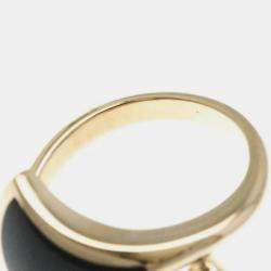Bvlgari 18K Pink Gold Diva's Dream Shell Band Ring EU 50.5
