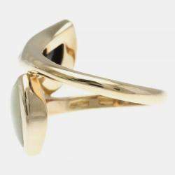 Bvlgari 18K Pink Gold Diva's Dream Shell Band Ring EU 50.5