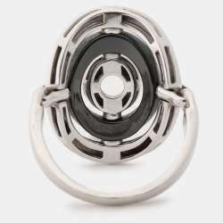 Bvlgari 18k White Gold Astrale Cerchi Ring