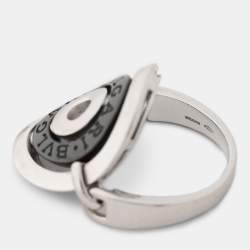 Bvlgari 18k White Gold Astrale Cerchi Ring