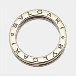 Bvlgari B.Zero1 1-Band Diamond 18k White Gold Band Ring 50