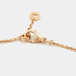 Bvlgari Divas' Dream Diamonds 18k Rose Gold Necklace