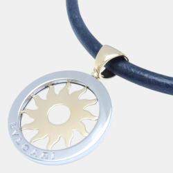 Bvlgari 18K Yellow Gold Tondo Sun Choker Necklace