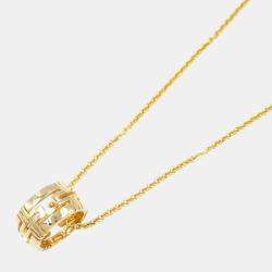 Bvlgari Parentesi Necklace 18k Yellow Gold Gold Metal
