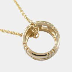 Bvlgari Parentesi Necklace 18k Yellow Gold Gold Metal